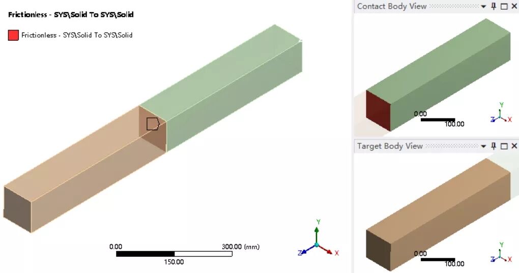 Ansys Workbench计算过盈配合的3种方法及比较的图17